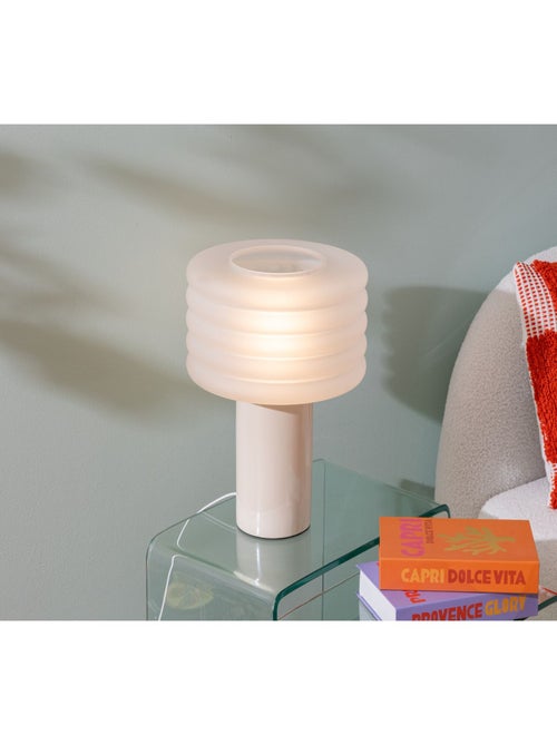 Lampe à poser en verre ASTI - Kiabi