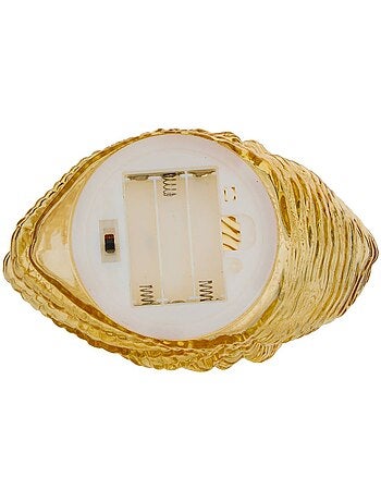 Lampe à poser en verre en forme de coquillage coquillage