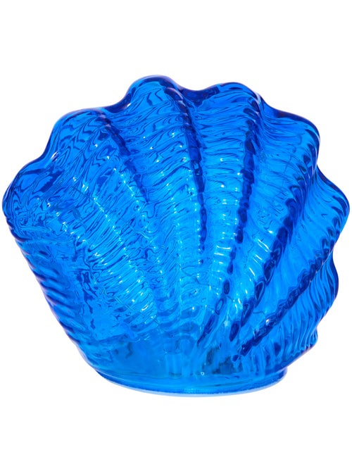 Lampe à poser en verre en forme de coquillage coquillage - Kiabi
