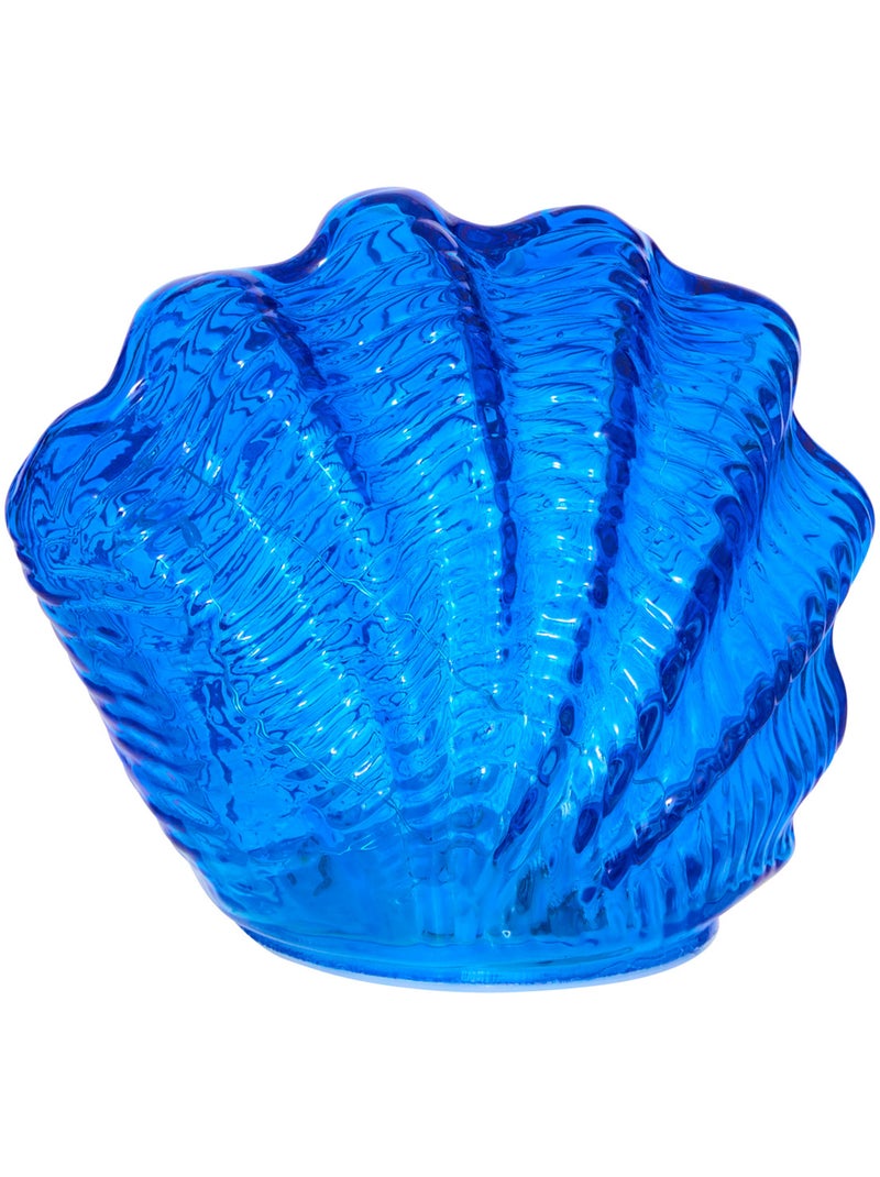 Lampe à poser en verre en forme de coquillage coquillage Jaune - Kiabi