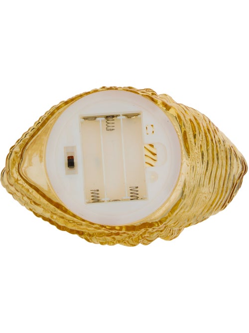 Lampe à poser en verre en forme de coquillage coquillage - Kiabi