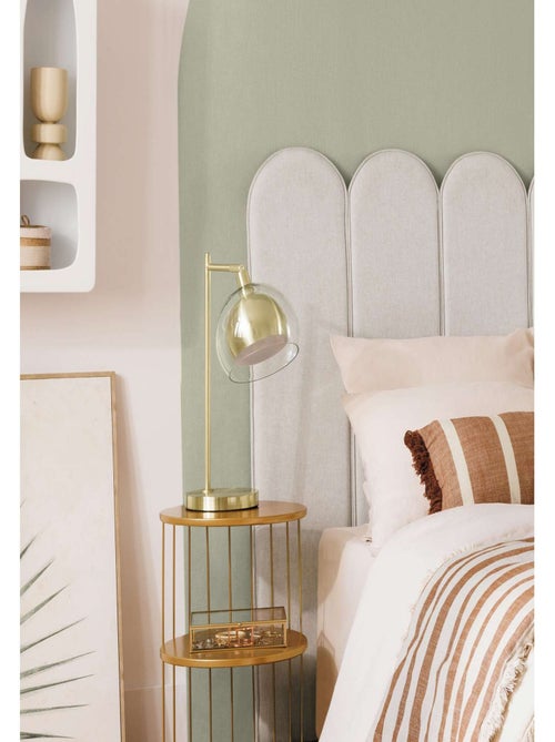 Lampe à poser en verre et métal DOLCE RIVIERA - Kiabi