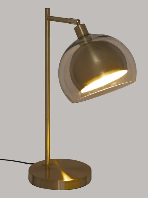 Lampe à poser en verre et métal DOLCE RIVIERA - Kiabi