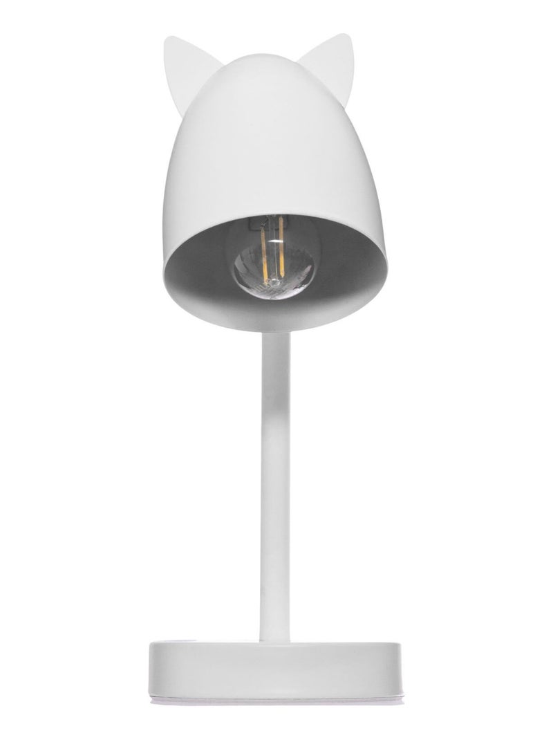 Lampe à poser enfant avec oreilles JERRY Blanc - Kiabi