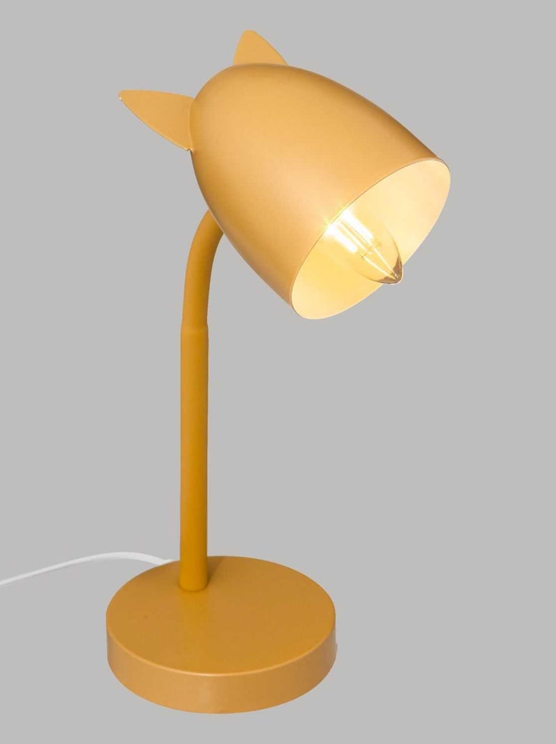 Lampe à poser enfant avec oreilles JERRY Jaune - Kiabi