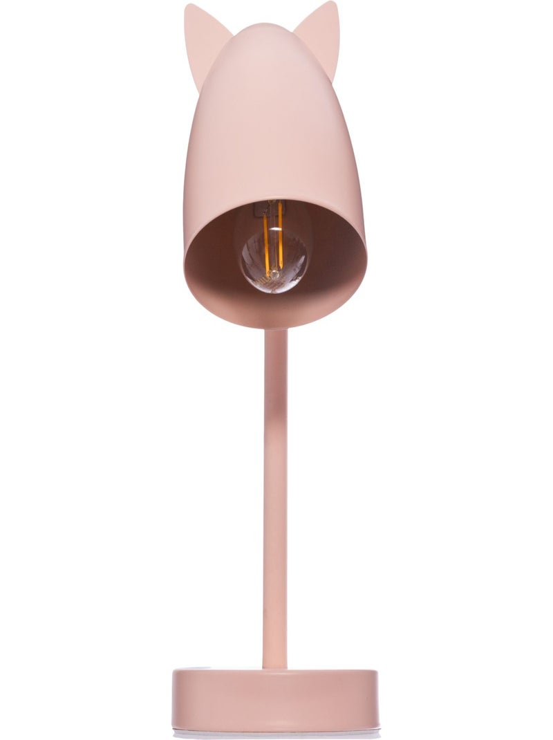 Lampe à poser enfant avec oreilles JERRY Rose - Kiabi