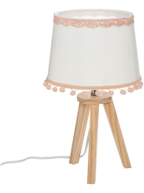 Lampe à poser enfant en bois  Bohème - Kiabi