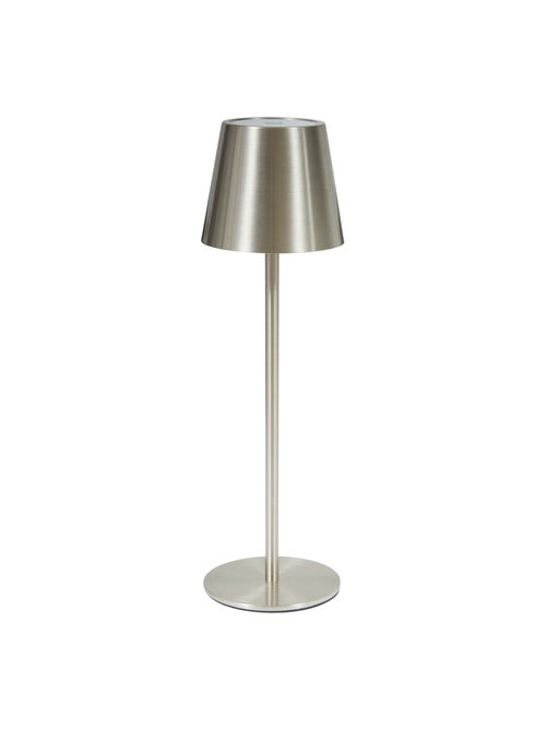 Lampe à poser extérieure LED rechargeable - Kiabi Lampe à poser extérieure LED rechargeable - Kiabi