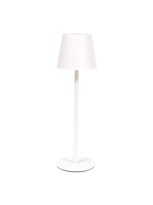 Lampe à poser extérieure LED rechargeable - Kiabi Lampe à poser extérieure LED rechargeable - Kiabi