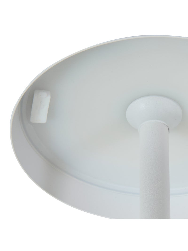 Lampe à poser extérieure LED rechargeable Blanc - Kiabi