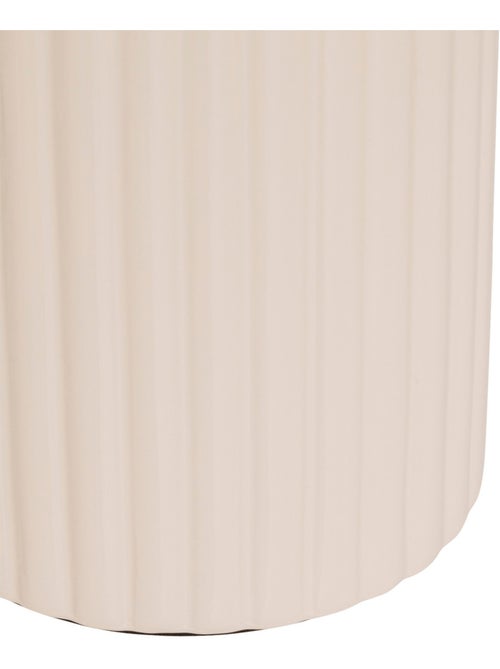 Lampe à poser forme fleur en céramique abat-jour verre PHYLAS - Kiabi