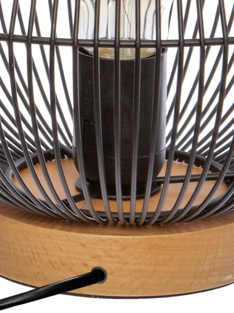 Lampe à poser Jena Noir - Kiabi