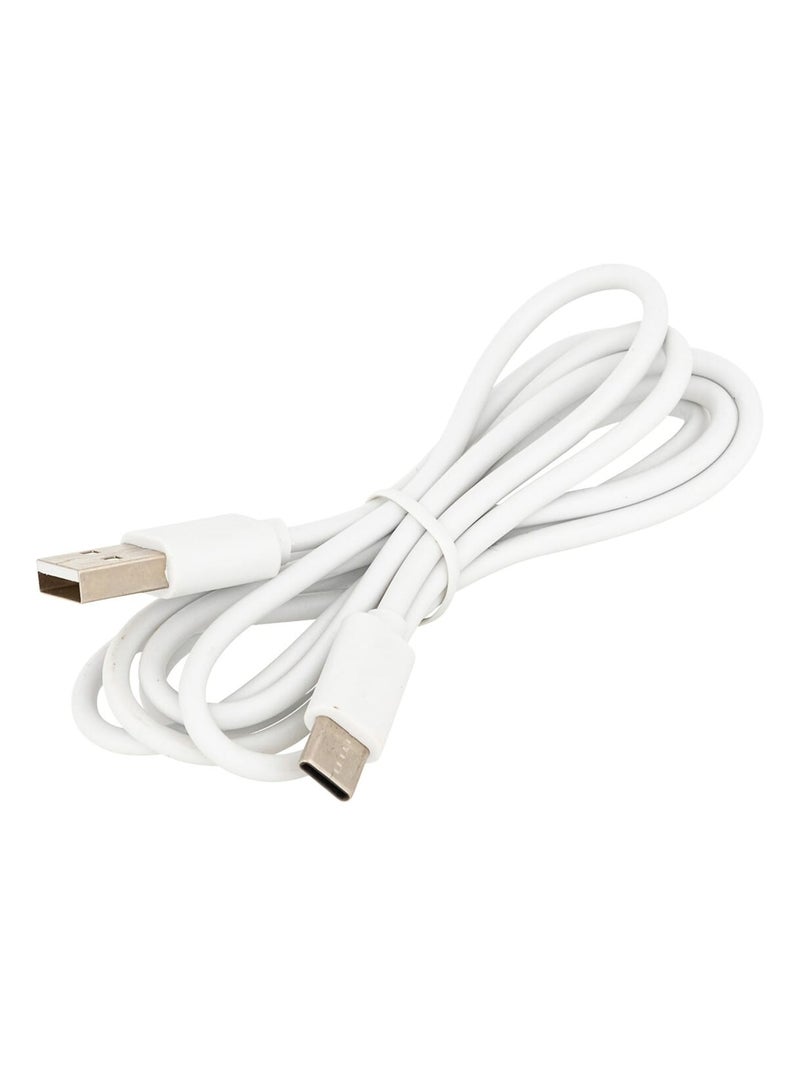 Lampe à poser LED USB en acier Blanc - Kiabi