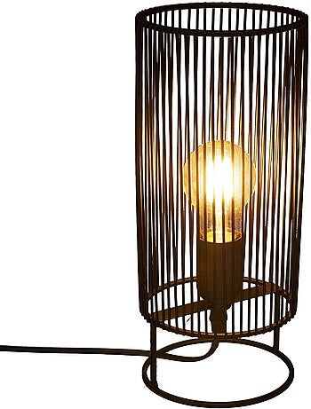 Lampe à poser métal ajouré NORA
