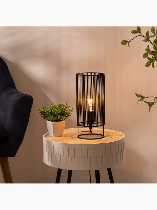 Lampe à poser métal ajouré NORA - Kiabi