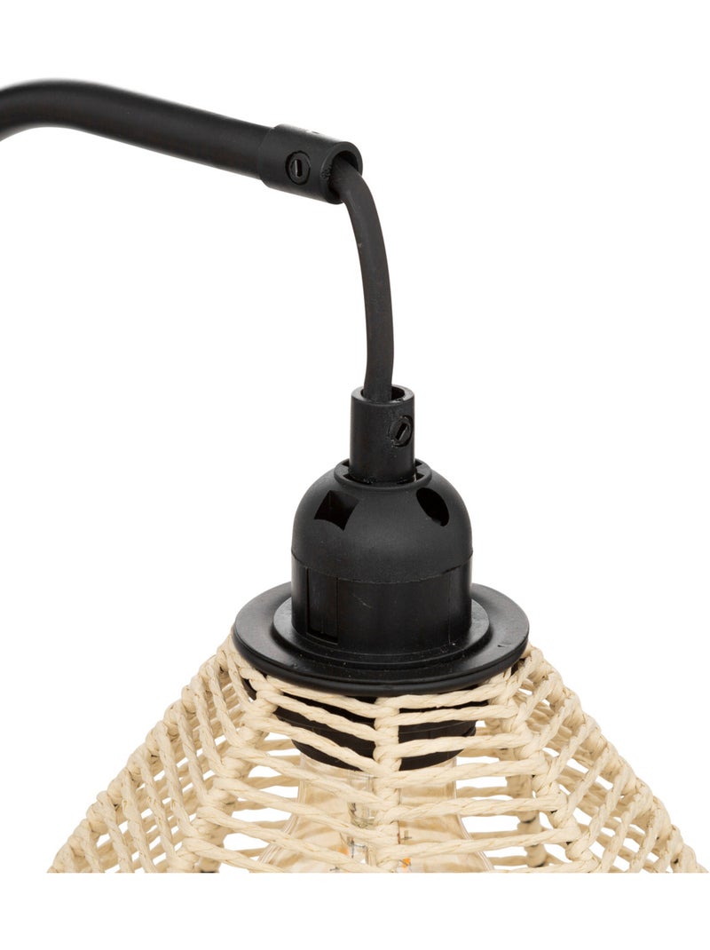 Lampe à poser métal DELIA Noir - Kiabi
