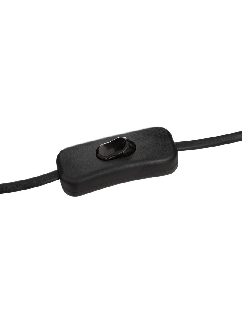 Lampe à poser métal DELIA Noir - Kiabi