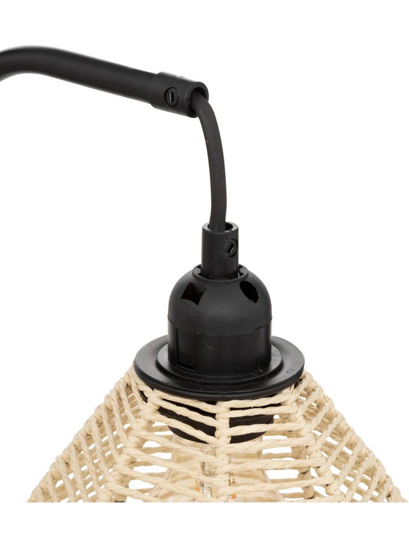 Lampe à poser métal delia Noir - Kiabi