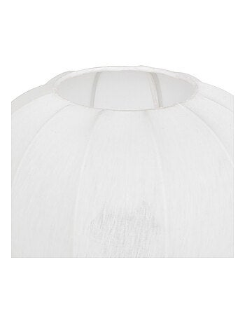 Lampe à poser métal et coton