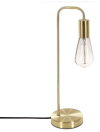 Lampe à poser métal sans abat-jour KELI