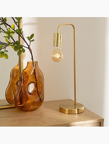 Lampe à poser métal sans abat-jour KELI