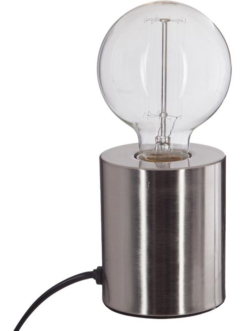 Lampe à poser métal sans abat-jour SABA - Kiabi Lampe à poser métal sans abat-jour SABA - Kiabi
