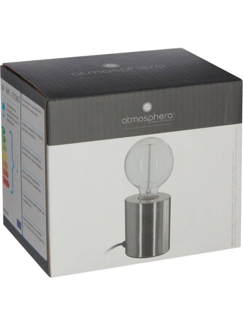 Lampe à poser métal sans abat-jour SABA - Kiabi