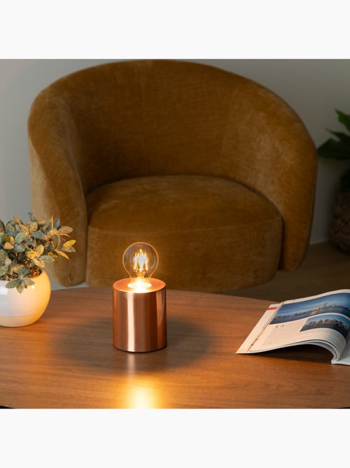 Lampe à poser métal sans abat-jour SABA - Kiabi