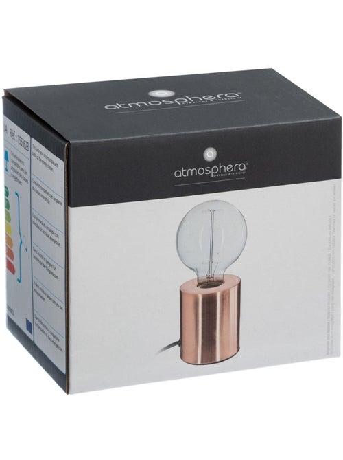 Lampe à poser métal sans abat-jour SABA - Kiabi