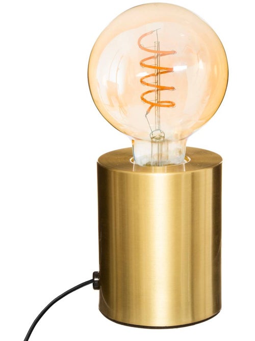 Lampe à poser métal sans abat-jour saba - Kiabi Lampe à poser métal sans abat-jour saba - Kiabi
