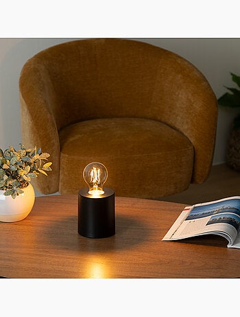 Lampe à poser métal sans abat-jour SABA