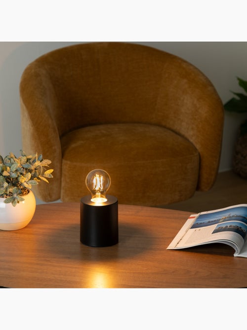 Lampe à poser métal sans abat-jour SABA - Kiabi