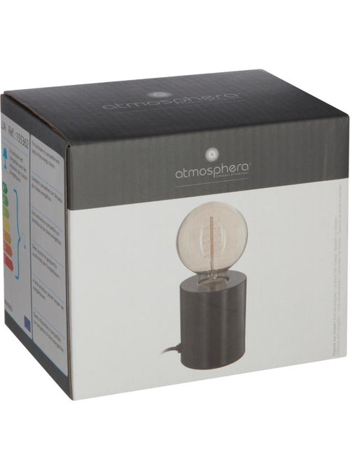 Lampe à poser métal sans abat-jour SABA - Kiabi