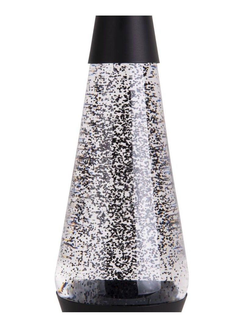 Lampe à poser pailletées Glitter Noir - Kiabi