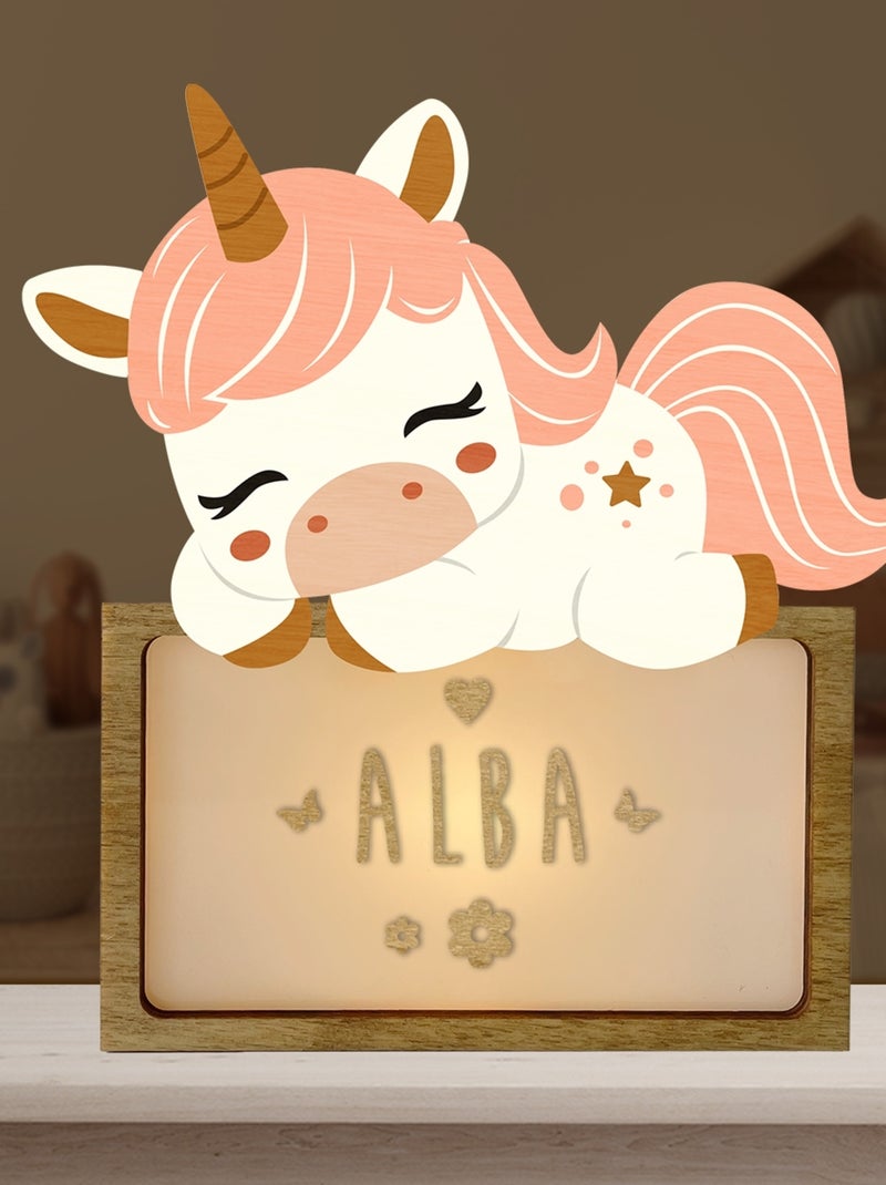 Lampe à poser personnalisable Blanc - Kiabi