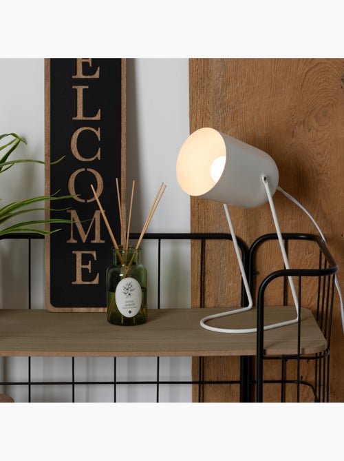 Lampe à poser réglable acier FARO - Kiabi