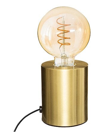 Lampe à poser socle métal