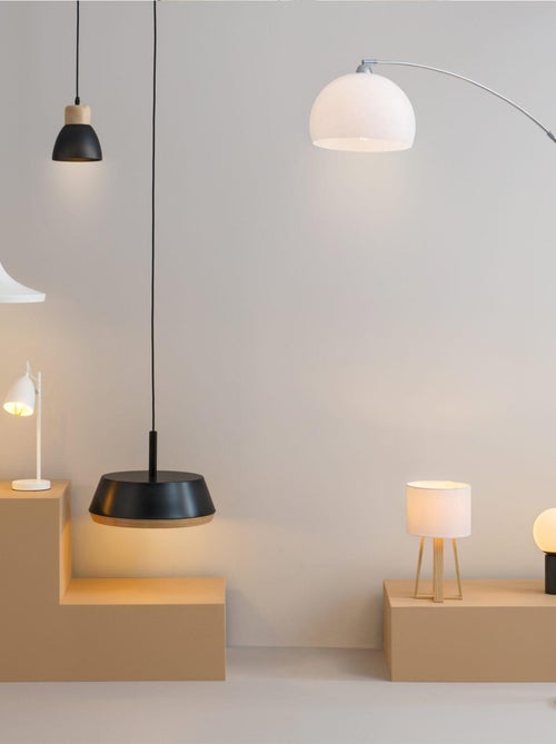 Lampe  à poser socle métal - Kiabi