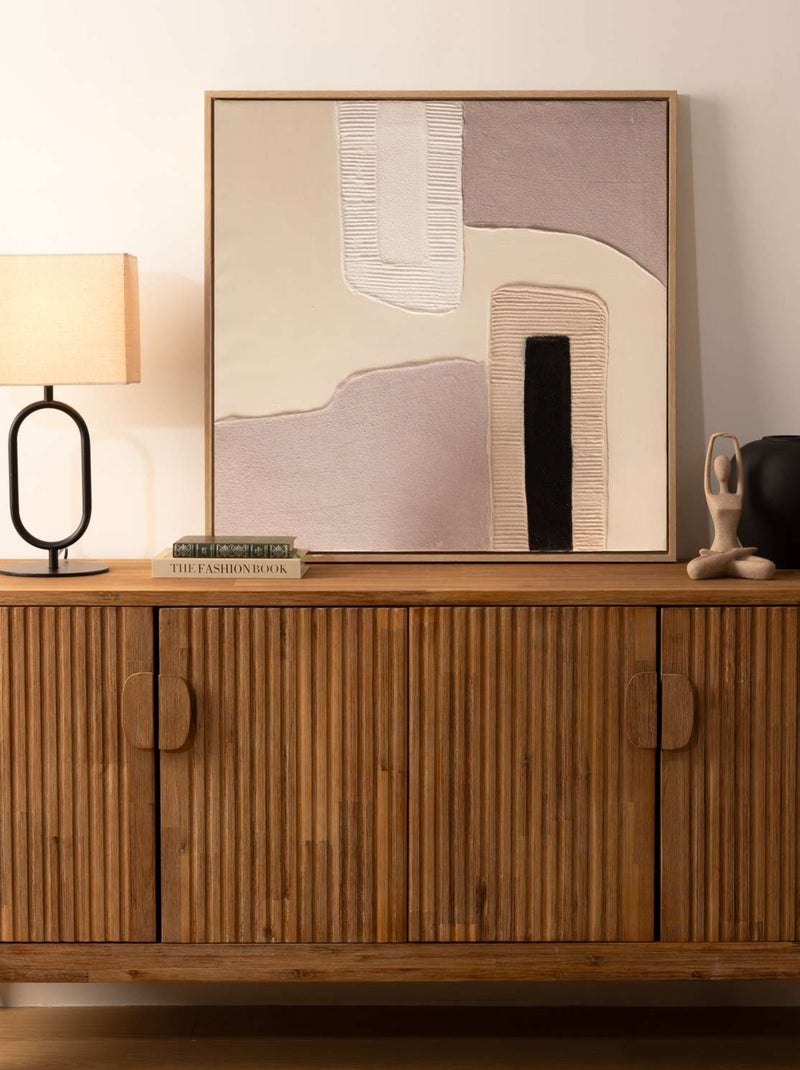 Lampe à poser SUNDSVALL Beige - Kiabi