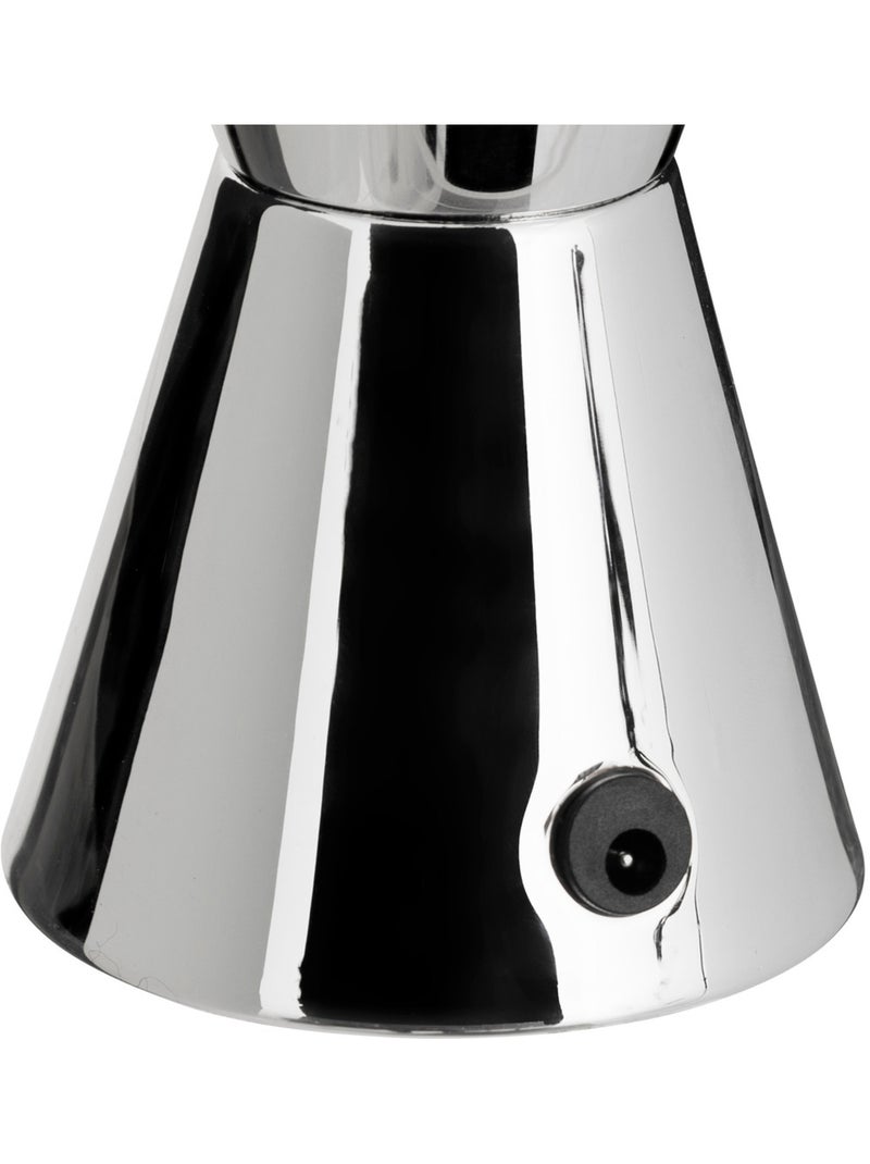 Lampe à poser tornade LAVA Argent - Kiabi