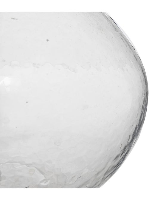 Lampe à poser verre abat-jour coton MELLY - Kiabi Lampe à poser verre abat-jour coton MELLY - Kiabi