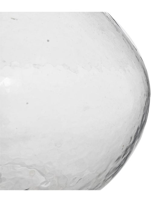 Lampe à poser verre abat-jour coton MELLY - Kiabi Lampe à poser verre abat-jour coton MELLY - Kiabi