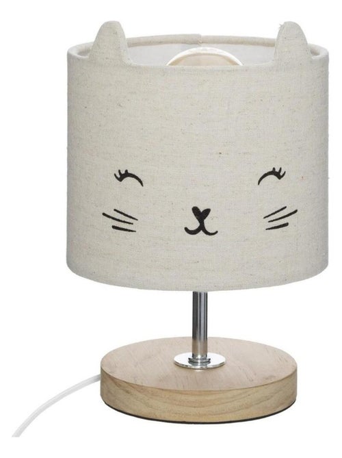 Lampe abat-jour chat - Kiabi