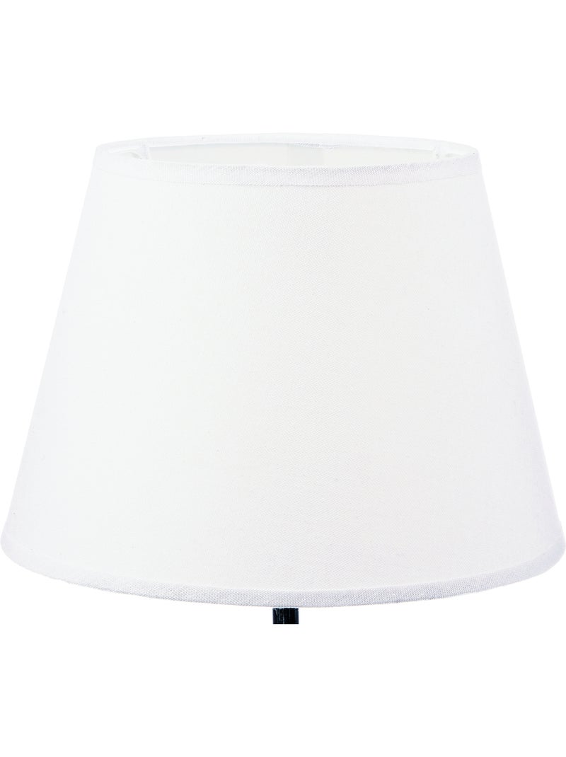 Lampe abat-jour lin PRATI Gris foncé - Kiabi