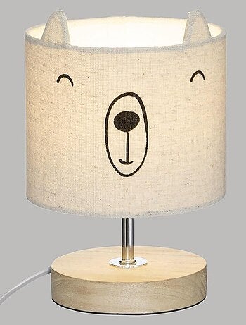 Lampe abat-jour ourson