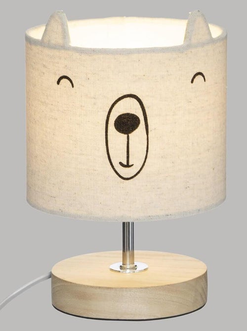 Lampe abat-jour ourson - Kiabi