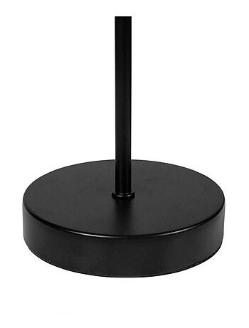 Lampe abat-jour papier rotin 3 niveaux blanc