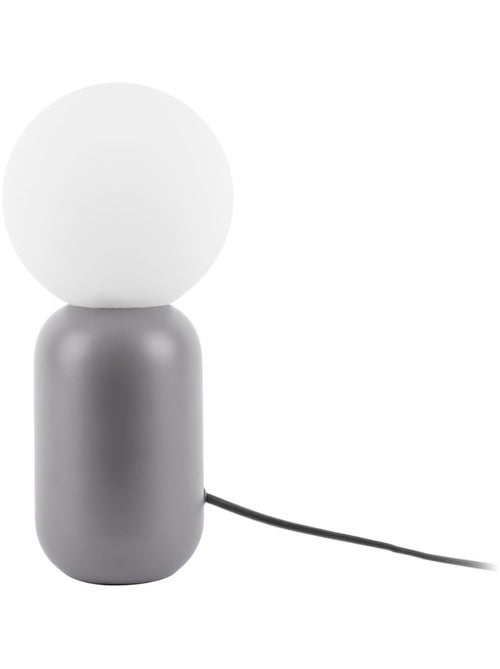 Lampe ampoule à poser en métal design minimaliste GALA - Kiabi