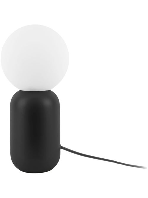 Lampe ampoule à poser en métal design minimaliste GALA - Kiabi