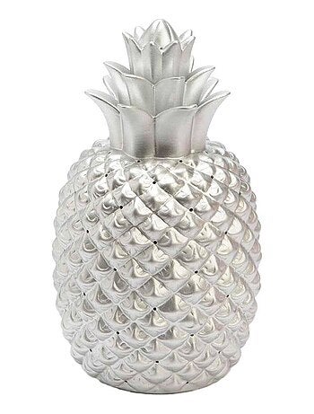 Lampe ananas en porcelaine
